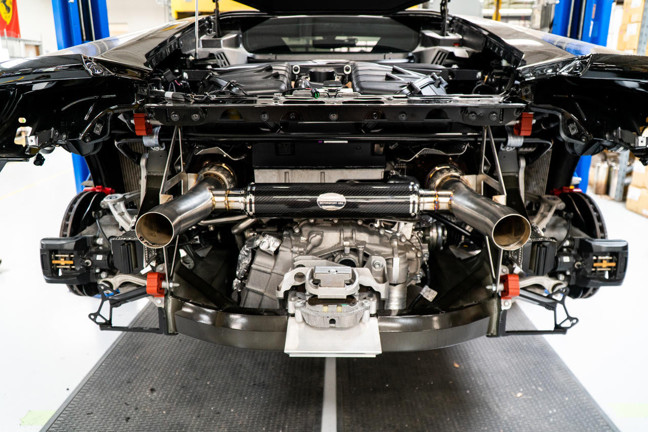 Fabspeed Lightweight Supersport H-Pipe Exhaust System Lamborghini Huracan Performante-style