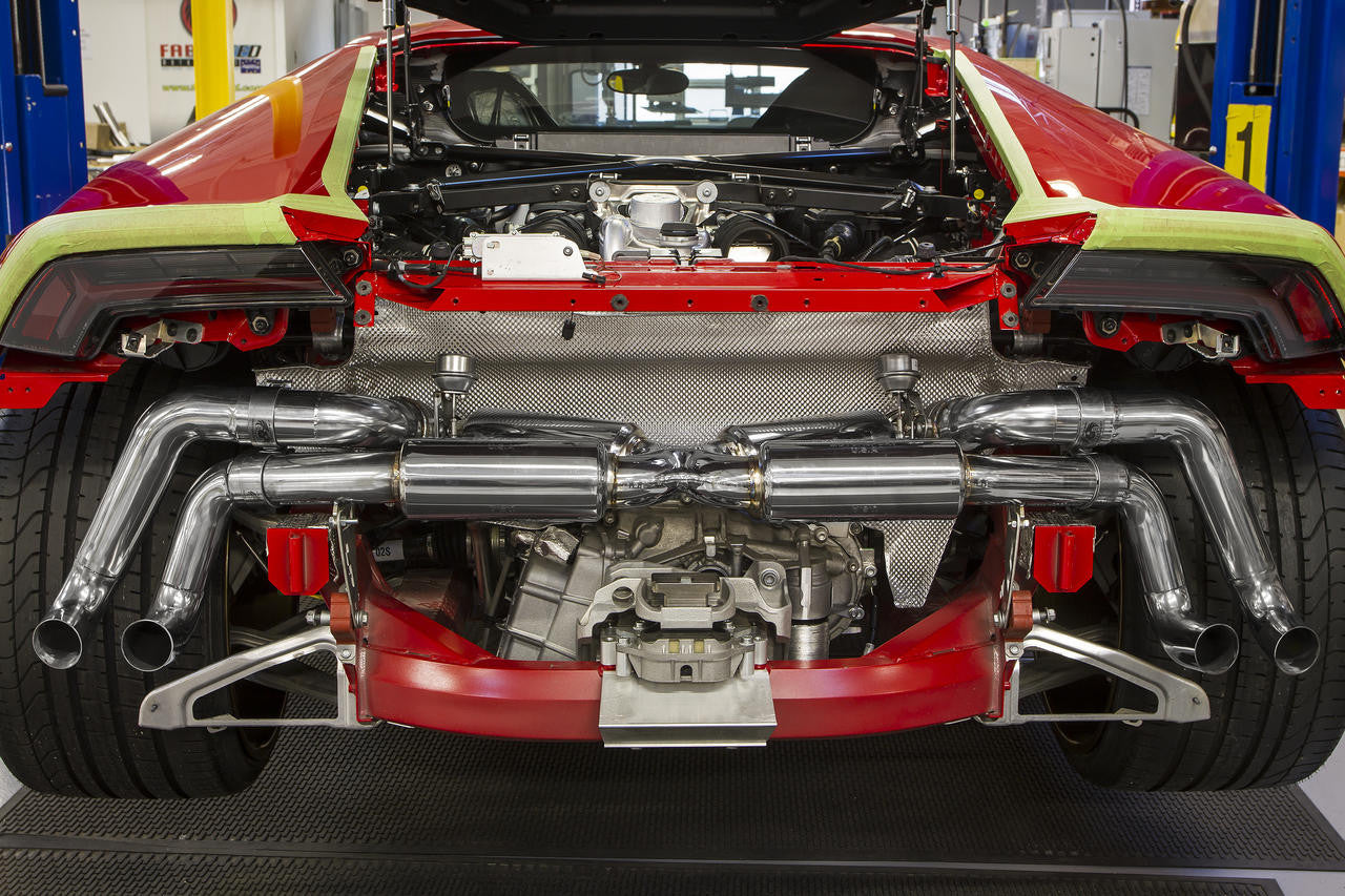 Fabspeed Valved Supersport X-Pipe Exhaust System for Lamborghini Huracan LP610/580
