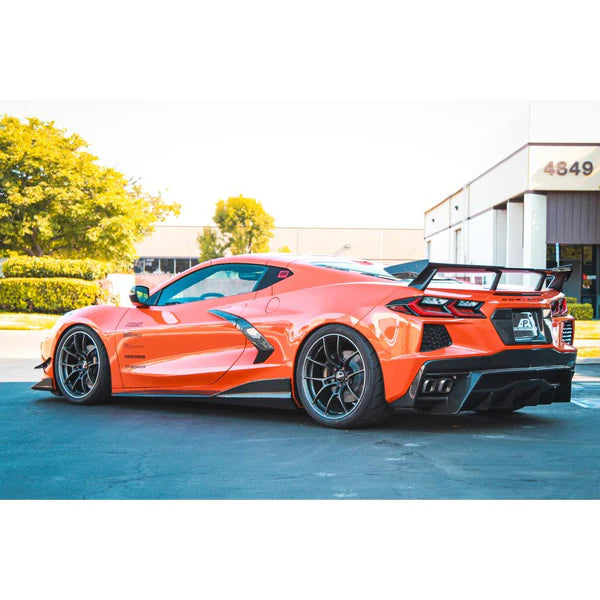 APR Performance Carbon Fiber Door Bezels & Quarter Scoop Package for C8 Corvette