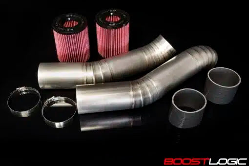 Boost Logic 3.5inch Titanium Intake Kit - Nissan R35 GT-R 09+