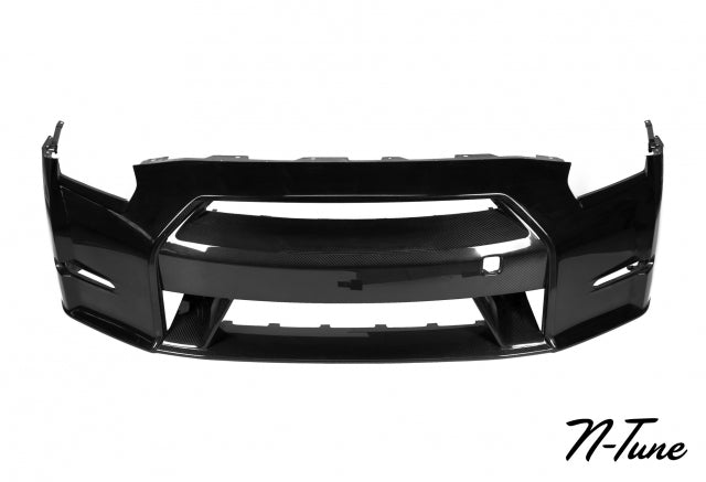 N-Tune V1 Spec N Front Bumper (FRP / CF) - Nissan GT-R R35 09-16
