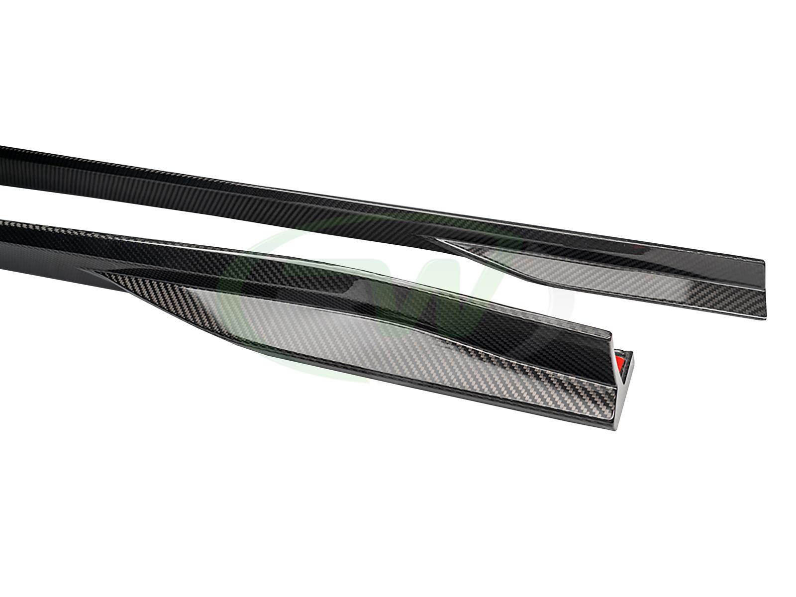RW Carbon BMW G87 M2 GTX Carbon Fiber Side Skirts