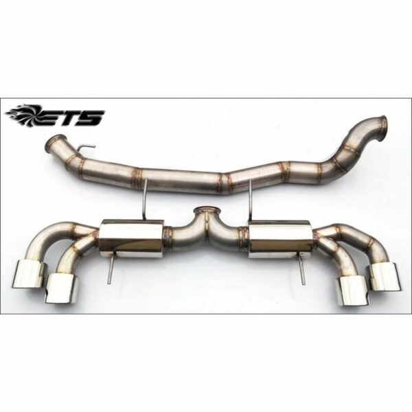 ETS Nissan GTR 4.0″ (102mm) Stainless Steel Exhaust System