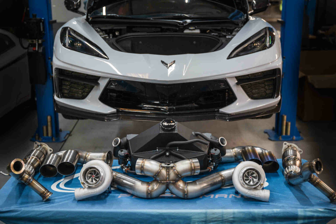 Cicio Performance X Pipe Twin Turbo Kit For Corvette C8 By Ets