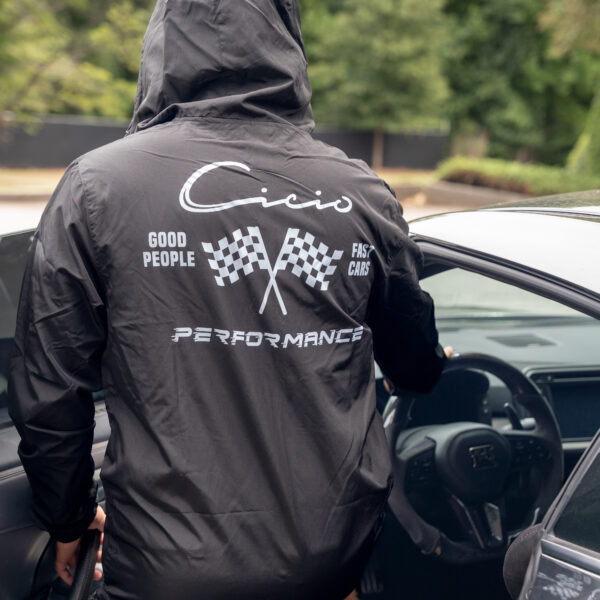 Good People Fast Cars Windbreaker Jacket – Black LIMITED DROP!!